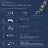 Wireless CarPlay Adapter 2024 [Upgraded] – Plug & Play Dongle Converts Wired to Wireless, Compatible with Cars 2016+ & iOS 12+ iPhones (Black) - Image 6