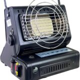 Easy Shopping® 2-in-1 Portable Gas Heater & Stove with 4 Butane Canisters – Indoor & Outdoor Camping, Fishing, Home & Office Heating - Image 3