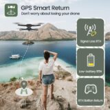 Holy Stone HS175D Foldable 4K Drone with GPS & Brushless Motors – Long 46 Min Flight, Auto Return, Follow Me, Circle Fly, Headless Mode - Image 5