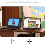 ARZOPA 16.1" 1080p Portable Monitor with HDMI, Type-C & USB-C – Gaming & Laptop Screen - Image 6