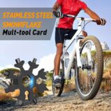 Hinshark 18-in-1 Snowflake Multi-Tool – Father's Day Gifts for Dad from Son & Daughter, Birthday Gadgets for Men - Image 6