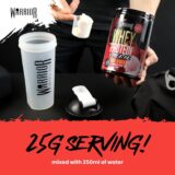 Warrior Whey + Creatine Protein Powder 500g – Strawberry Crème | Post-Workout Shake for Muscle Growth, Recovery & Performance – Low Sugar, 20 Servings - Image 6
