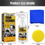 Car Foam Cleaner Spray Set – 3PCS Multi-Purpose Interior Foam Refinisher - Image 4