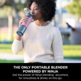Ninja Blast Portable Blender 530ml – Rechargeable Cordless Mini Blender with Leakproof Lid & Sip Spout, Powerful for Smoothies, Protein Shakes, Ice & Frozen Fruit – Denim Blue BC151UKNV - Image 4