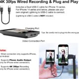 Newmowa Vlog Selfie Monitor with Magnetic Phone Holder – 4K Rear Camera Accessory for iPhone TikTok Live Streaming - Image 4
