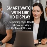 E&M All-in-One Smart Watch – Large Display, Fitness & Health Tracker for Men & Women - Image 7