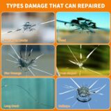 Auto Windscreen Repair Kit – Durable Resin for Crack, Chip, Bulls Eye & Star Break Fix - Image 4