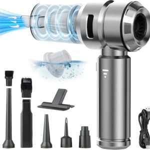 Handheld Car Vacuum Cleaner – 4-in-1 Cordless, 23000PA Cyclonic Suction