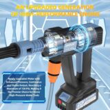 Cordless 6-in-1 Portable Pressure Washer – Battery-Powered Jet Cleaner with Dual Batteries & 5M Hose for Patio & Car - Image 2