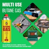 Easy Shopping® 2-in-1 Portable Gas Heater & Stove with 4 Butane Canisters – Indoor & Outdoor Camping, Fishing, Home & Office Heating - Image 7