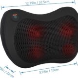 HOMh Electric Back & Neck Massager Cushion – Shiatsu Heat Therapy for Pain Relief - Image 6