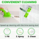 NestZest Mop Bundle – Surface & Floor Cleaning Spray Mop Set with Handy Mop + 6 Microfiber Pads - Image 3