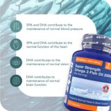 Pure Omega-3 Fish Oil 2000mg with EPA & DHA – 120 Capsules for Heart & Brain Health - Image 4