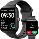 E&M All-in-One Smart Watch – Large Display, Fitness & Health Tracker for Men & Women - Image 1