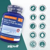 Pure Omega-3 Fish Oil 2000mg with EPA & DHA – 120 Capsules for Heart & Brain Health - Image 6