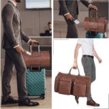 Seyfocnia Convertible Travel Garment Bag – 2-in-1 Carry-On Hanging Suitcase for Men & Women - Image 6