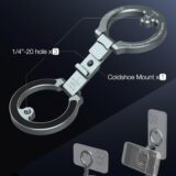 Dual Magnetic Phone Holder for iPhone 16–12 Pro Max, Tripod Mount & Travel Stand - Image 2