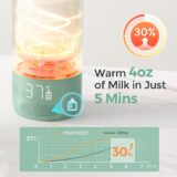 Momcozy On-the-Go Bottle Warmer – Fast, Portable, 500ml, Long-Lasting Battery - Image 4