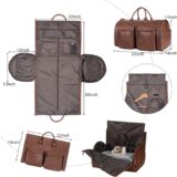 Seyfocnia Convertible Travel Garment Bag – 2-in-1 Carry-On Hanging Suitcase for Men & Women - Image 3