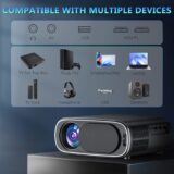 Immver HD Projector – 1080P Native, 4K Ready, WiFi 6, Bluetooth, 850ANSI, Auto Keystone, Home & Outdoor Cinema - Image 7