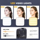 64-LED Rechargeable Selfie Light with 3 Modes – Clip-On Video & Photo Light for Phone, Laptop, Camera – Makeup, YouTube, TikTok, Live Streaming, Vlogging - Image 3