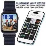 Tikkers Kids Series 13 Navy Fabric Strap Digital Smart Watch - Image 2
