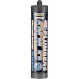 290ml Plumbers Gold Clear Sealant & Adhesive – Multi-Purpose Waterproof - Image 1
