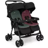 Joie Aire Lightweight Double Pushchair - Shale Color | Compact & Durable Twin Stroller - Image 2