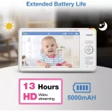 VTech RM7787HD 7-Inch Over-Cot Smart Monitor – HD Video for Baby - Image 10