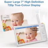 VTech RM7787HD 7-Inch Over-Cot Smart Monitor – HD Video for Baby - Image 3