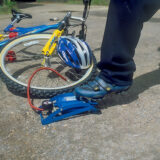 Draper Twin Cylinder Foot Air Pump with Gauge for Bikes & Cars - Image 3