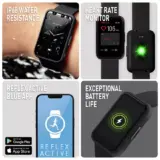 Reflex Active Bluetooth Calling Smart Watch Black Strap - Image 4
