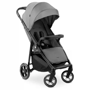 Hauck Shop N Care Pushchair – Grey | Lightweight & Compact Stroller for Easy Travel