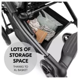 Hauck Shop N Care Pushchair – Grey | Lightweight & Compact Stroller for Easy Travel - Image 7