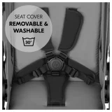 Hauck Shop N Care Pushchair – Grey | Lightweight & Compact Stroller for Easy Travel - Image 9