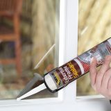 Brown External Frame Sealant for Windows & Doors – 290ml Weatherproof Silicone - Image 2