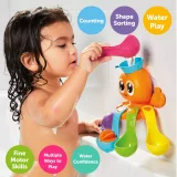 Tomy Toomies Octopus Bath Toy – 7-in-1 Water Play Set - Image 3