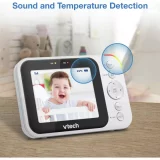 VTech VM4254 Baby Monitor – 3.5-Inch Screen, Camera, Audio & Video - Image 5