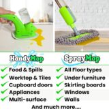 NestZest Mop Bundle – Surface & Floor Cleaning Spray Mop Set with Handy Mop + 6 Microfiber Pads - Image 6