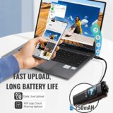 Pufei Smart Video Glasses 2.7K HD – WiFi Enabled, 60-Min Battery & 128GB Card Included - Image 4