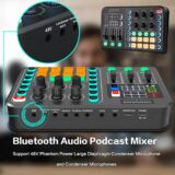 All-in-One Podcast Microphone Kit – Condenser Mic with Stand & Mixer for YouTube & TikTok - Image 2