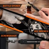 BIIB Multi-Tool Pen for Men – Dad’s Gadget Gift, LED Light, 7 Functions - Image 3