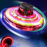 Flying Toy Drone for Kids – Orbi Spinner with Hand Sensor, Red Gift for Boys & Girls - Image 1
