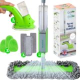 NestZest Mop Bundle – Surface & Floor Cleaning Spray Mop Set with Handy Mop + 6 Microfiber Pads - Image 1
