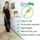 NestZest Mop Bundle – Surface & Floor Cleaning Spray Mop Set with Handy Mop + 6 Microfiber Pads - Image 4