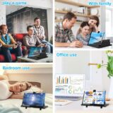 Hopeful Foldable Phone Magnifier 12" – HD 3D Screen Enlarger for Movies & Tech Gifts (Black) - Image 5