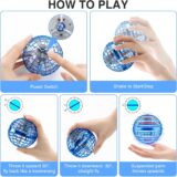 Upgraded Flying Orb Toy 2025 – Mini UFO Drone with RGB Glow - Image 3