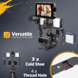 Zeadio Lightweight Handheld Camera Rig for Video Shooting - Image 4