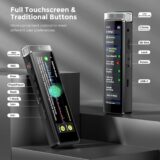 Innioasis R1 136GB Voice Recorder with AI Transcription, Bluetooth & Playback – Silver - Image 2