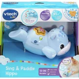 VTech Sing & Paddle Hippo – Baby Bath Toy - Image 3